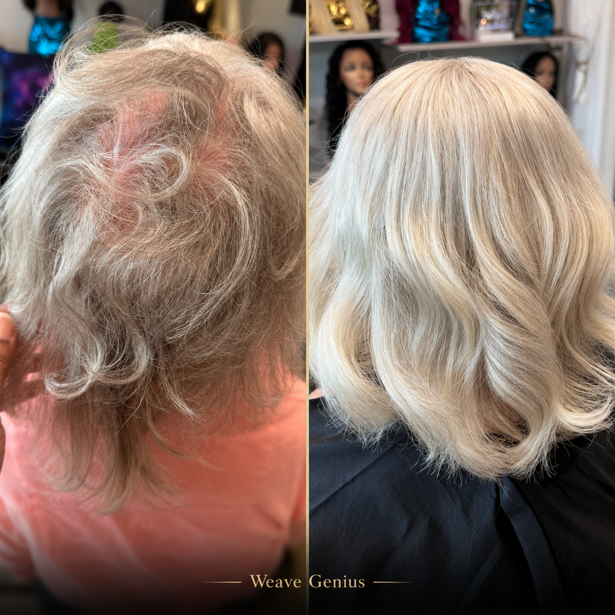 Weave Genius Hair Extensions & Sew-in Installation Gallery