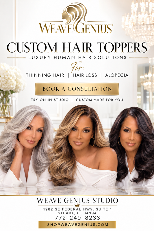 Hair Toppers Hair Replacement | Premium Remy Indian Hair | 28 Colors