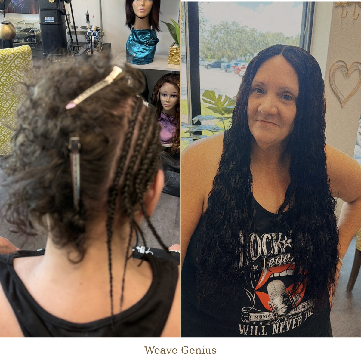 Weave Genius Hair Extensions & Sew-in Installation Gallery