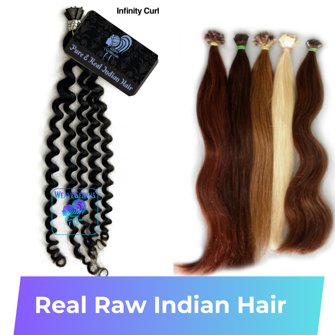 Infinity Curl| I-Tips & K-Tips | 28 Colors