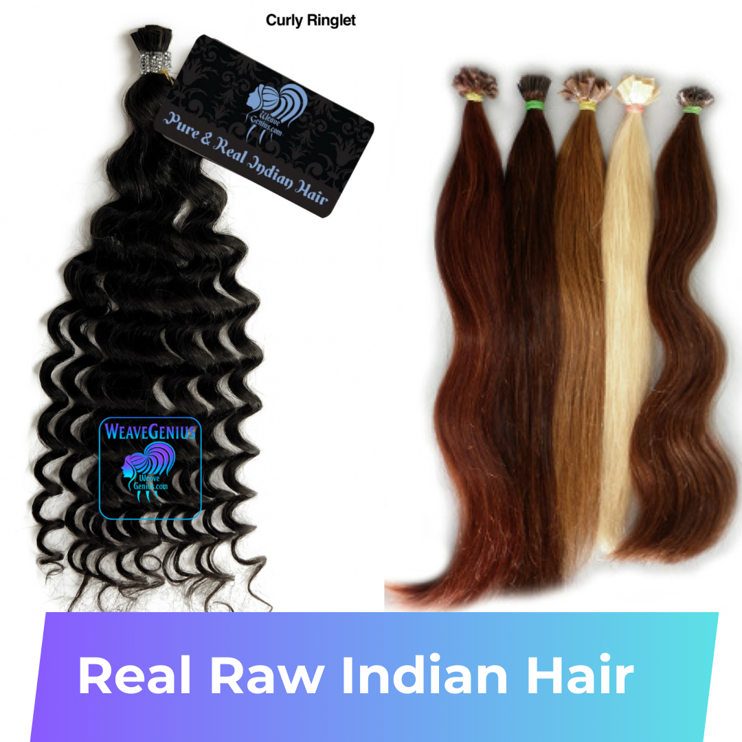 Curly Ringlet | I-Tips & K-Tips | 28 Colors