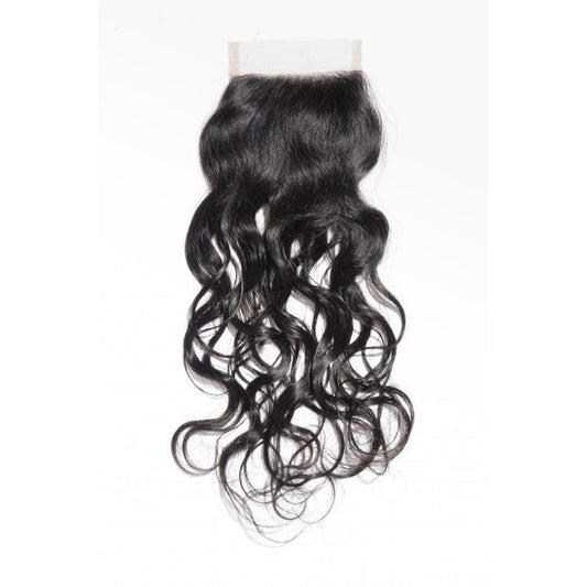 Italian Wave Brazilian 100% Virgin Hair Bundles 4x4 Lace Closure