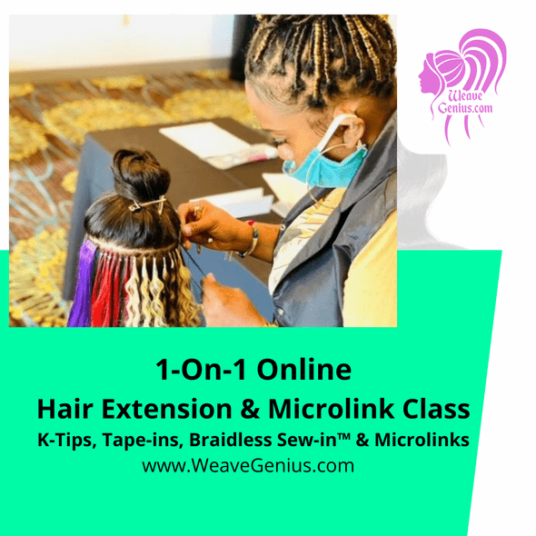 Hair Extension 7 Techniques Online Class