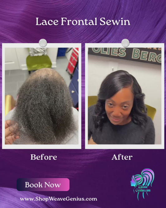 Lace Frontal Sew-in Install | Stuart FL