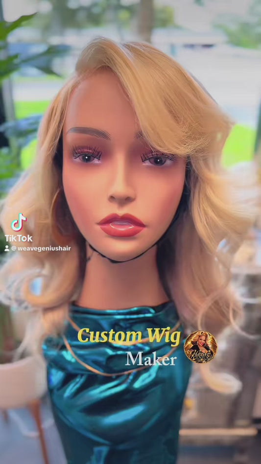 Shannon | 14”–16” Blonde Lace Closure Wig