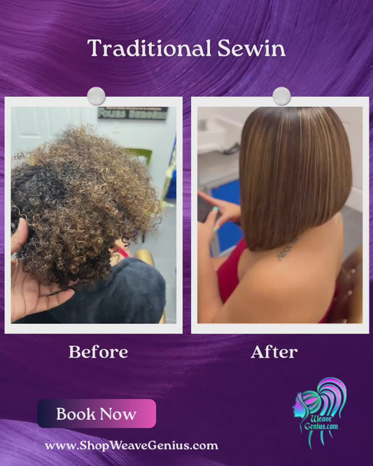 Traditional Sew-in Install | Stuart FL