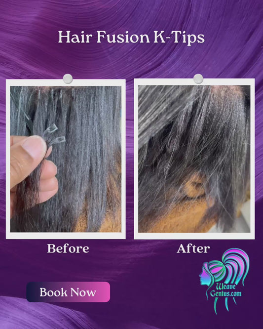 K-Tips Hair Fusion Install | Stuart FL