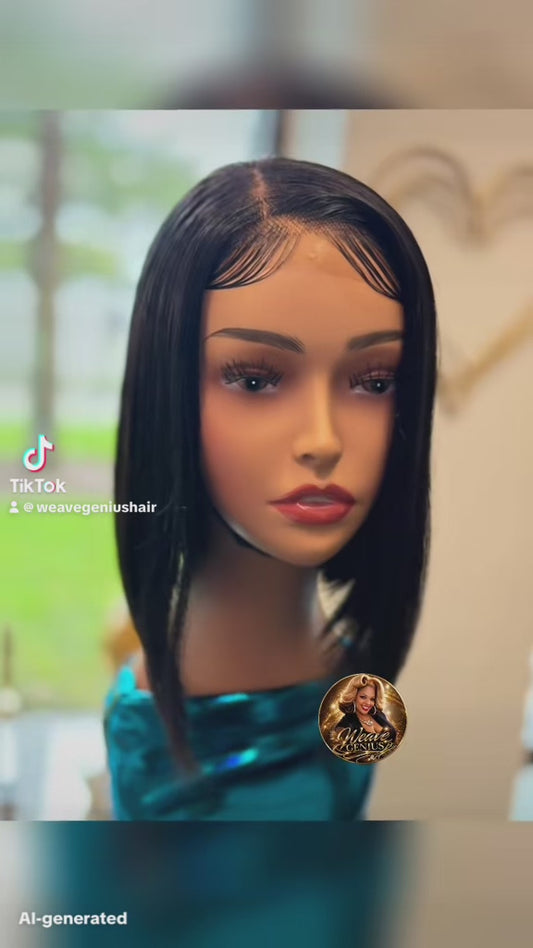 Noelle | 10” Classic Bob Lace Closure Wig