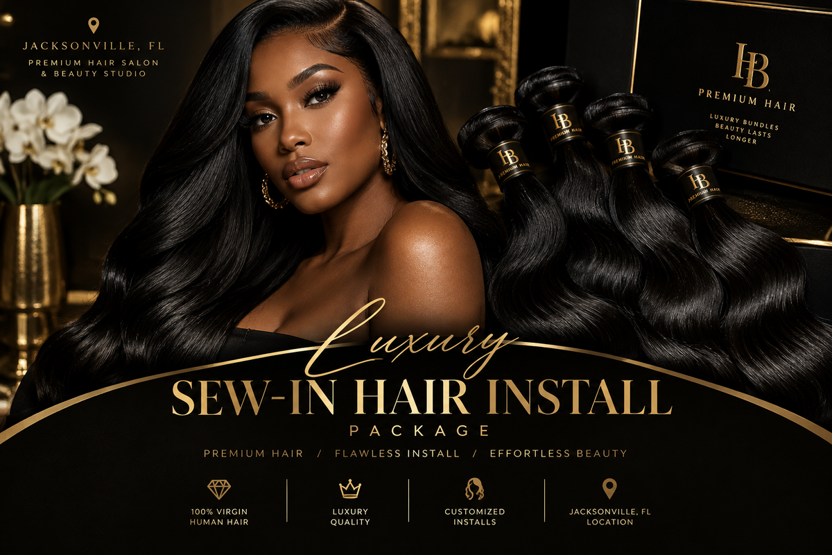 Weave Genius Hair Extensions & Sew-in Installation Gallery