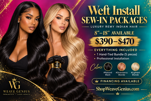 Weft Install Sew-in Package with Hair Included | Jacksonville, FL